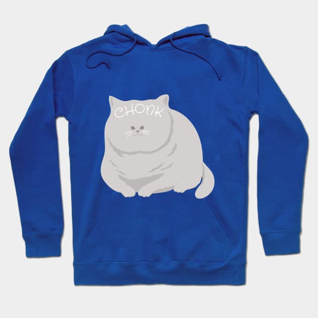 Chonky Cat Hoodie by The Shirt Scribner